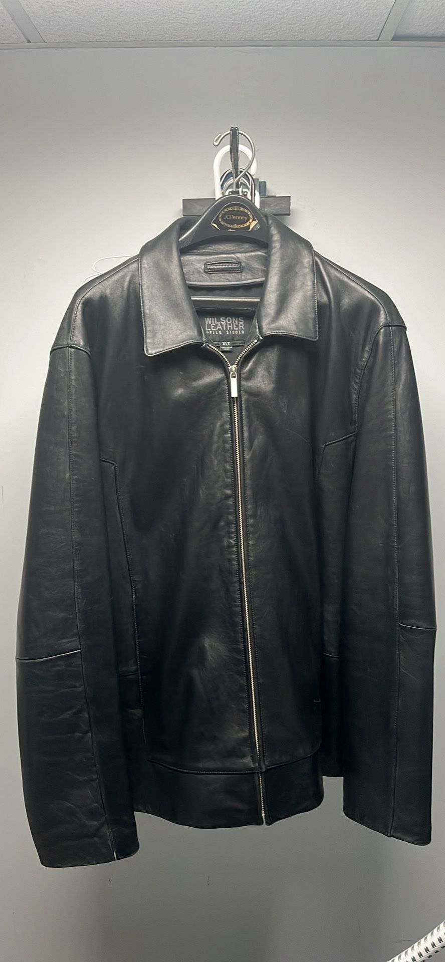 Leather jacket - XL