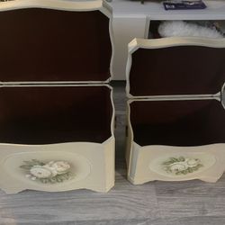 Unique Beautiful Sturdy Decorative Wood Storage Boxes With A Suede Lining Inside