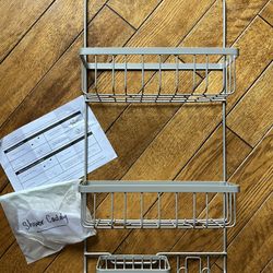 Shower Caddy, Brushed Nickel