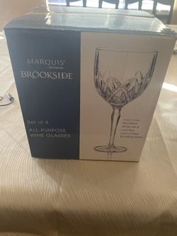 Brand new wine glasses