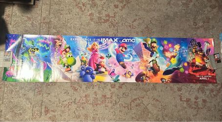 Mario Movie AMC exclusive poster