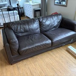 Leather Sofa 