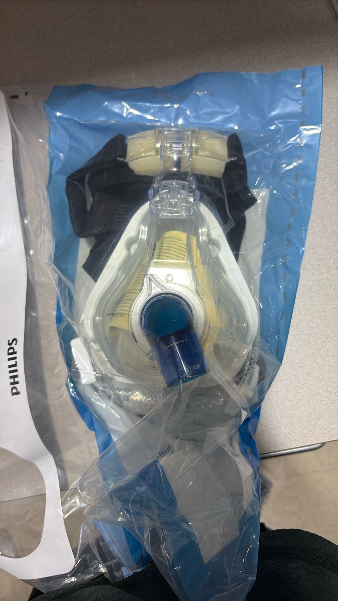 Respironics CPAP Mask-full Face. Size L