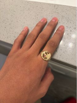 14K Horse Design Ring
