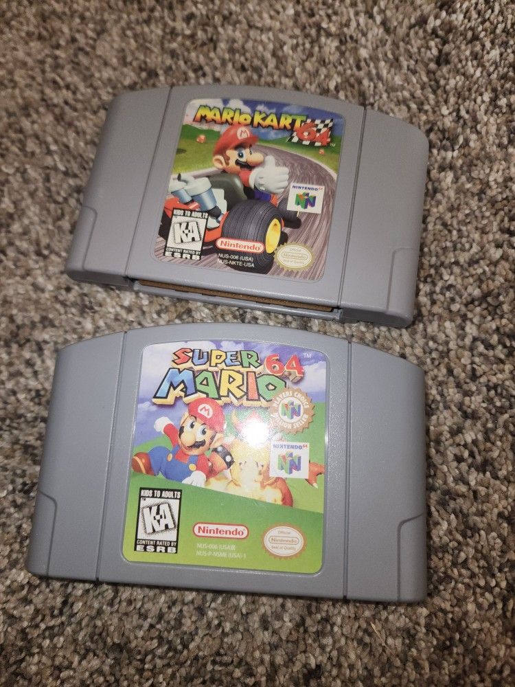 Mario Nintendo 64 Lot