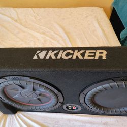 10" Kicker Comp RT With Passive Radiator 