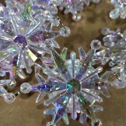 6ft Snowflake Garland 
