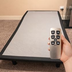 Twin Size Adjustable Bed Frame – Remote Included