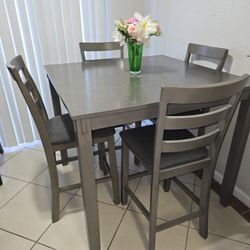 Hermoso 💚 Comedor De 4 Sillas 