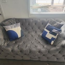 Gray Sectional Couch 