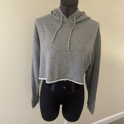 LLD woman crop sweatshirt hoodie size S
