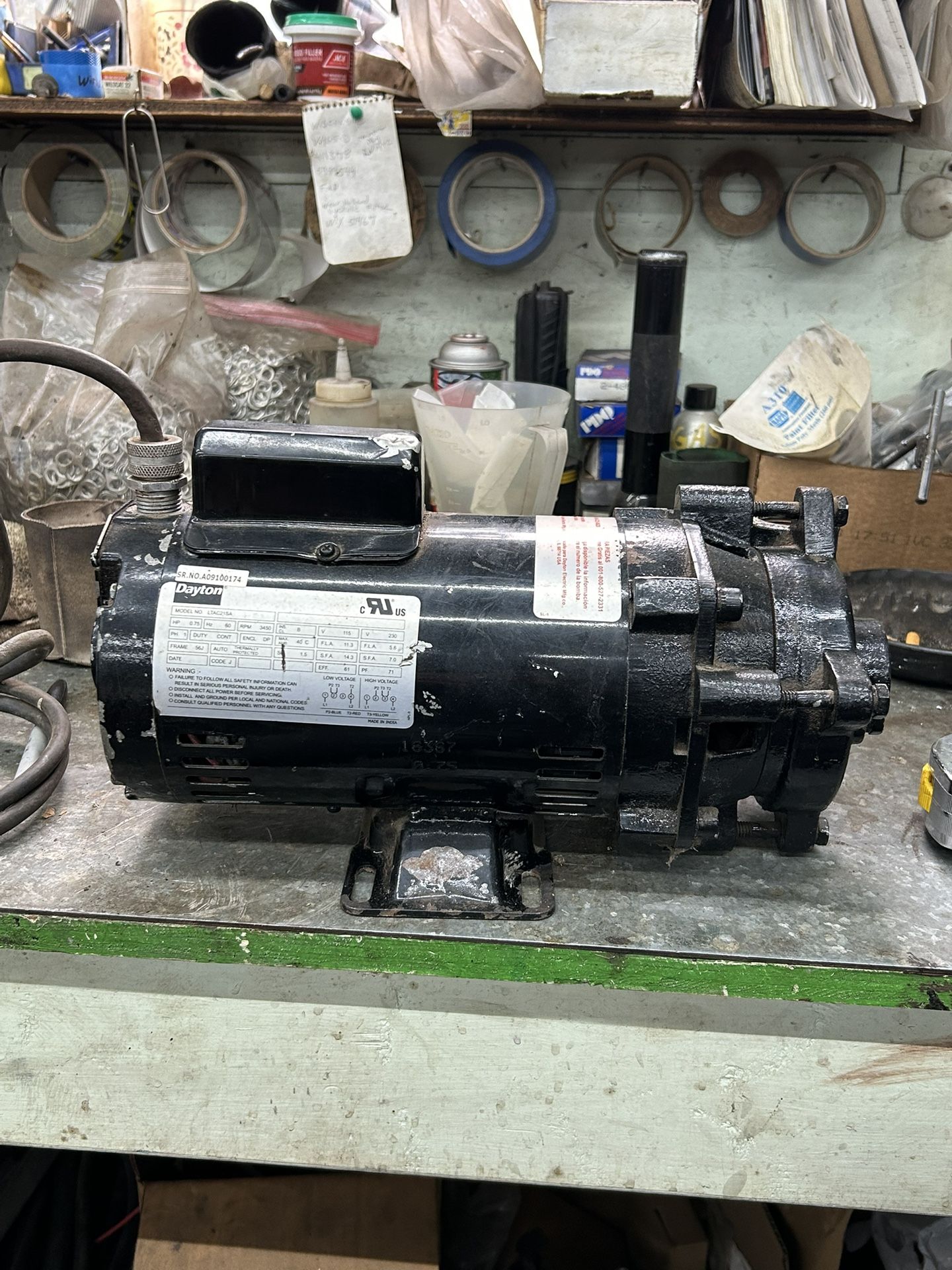 Sprinkler pump/pond aerator