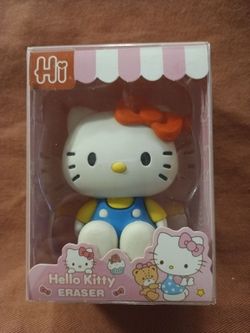 New Jumbo 3" 3D Hello Kitty and Kuromi Chunky Erasers