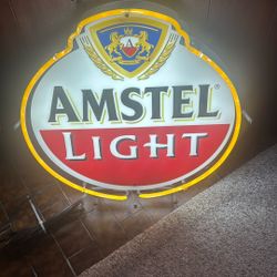 Vintage Neon Beer Sign