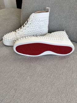 Christian Louboutin All White $250 Size 41-45