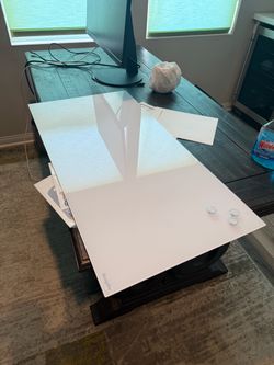 Glass white board