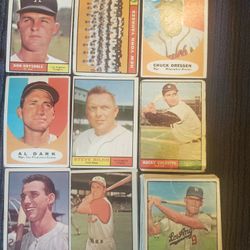 1961 TOPPS BASEBALL CARDS (60) DRYSDALE YANKEES TEAM MORE 