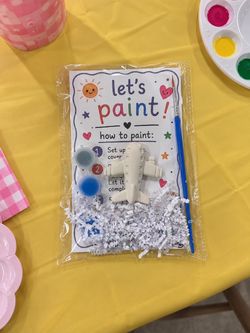 Airplane plaster painting kit!