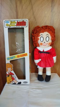"Little Orphan Annie" 15" Rag Doll - 1967