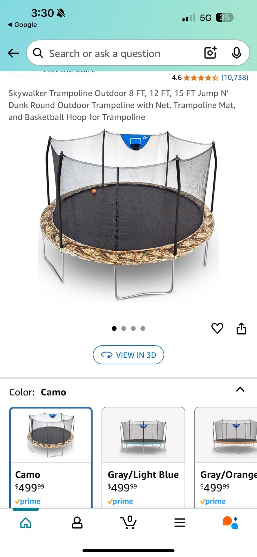 Brand New Skywalker Trampoline Mat, Enclosure Net