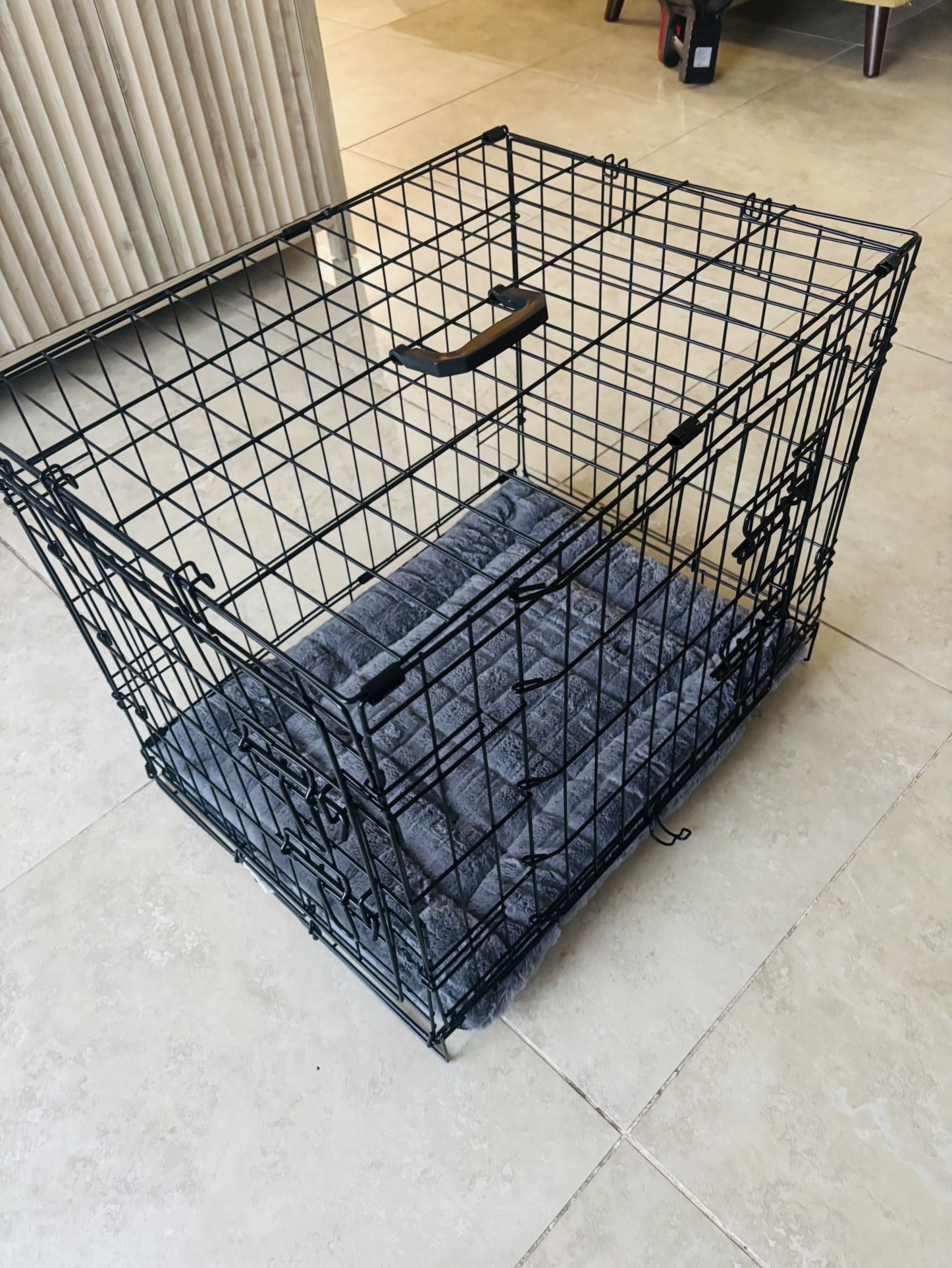 Dog Crate With Double Doors