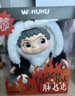 Authentic Wakuku Panda  15inch Doll