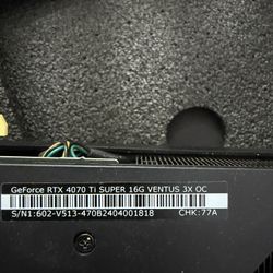 GeForce Rtx 4070 Ti Super 16g Vemtus 3x Dc