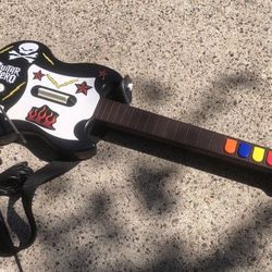Guitar Hero PSLGH Gibson Octane Red Black SG Controller Playstation 2 PS2