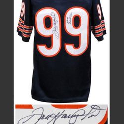 Dan Hampton Signed Jersey Inscribed "HOF 2002" (Schwartz)
Chicago Bears