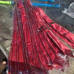 Red ties in bulk