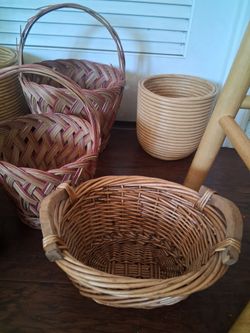 Lots of Wicker Baskets