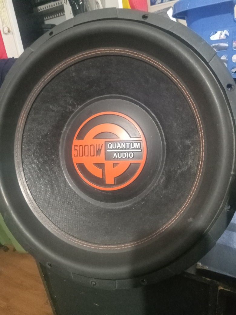 Quantum Audio 15inch Subwoofer
