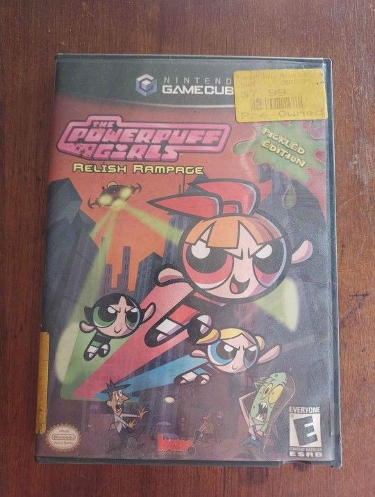 Powerpuff Girls Relish Rampage Pickled Edition Gamecube Game