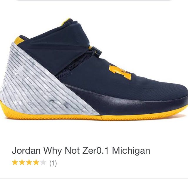 Jordan Why Not Zer0.1 Michigan