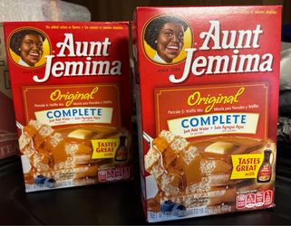 Aunt Jemima Unopened Collectible Pancake & Waffle Mix - NEW