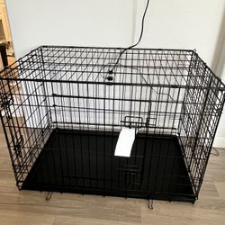 2 Door Manual Dog Crate