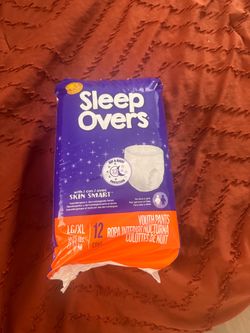 SleepOvers  Youth Pants L/XL (60-125 lbs) - 12 Count