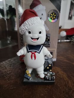 Walmart Exclusive Christmas Stay Puft Bobble Head