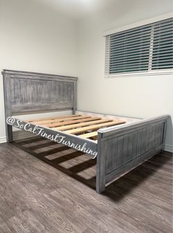 Queen Bed Frame - No Mattress