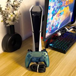 Ps5 Slim Digital 1TB Console with Cables & Controller