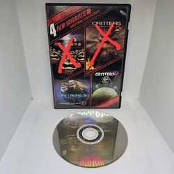 4 Film Favorites DVD - Critters 3 and 4 ONLY - Only 3/4 Disc