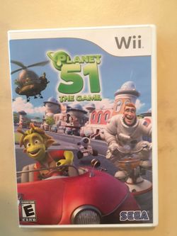 Nintendo Wii planet 51
