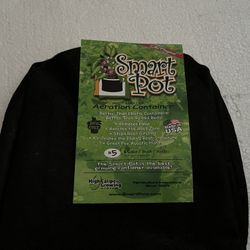Smart Pot 5Gal Black WITH HANDLES - 50