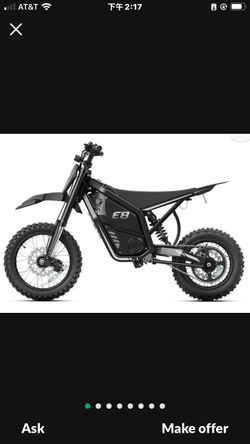 Vela E8 Electric Dirt Bike for Teens & Adults