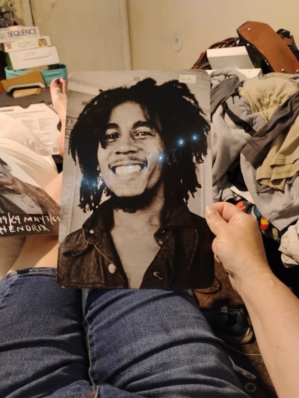 Bob Marley Antique Picture