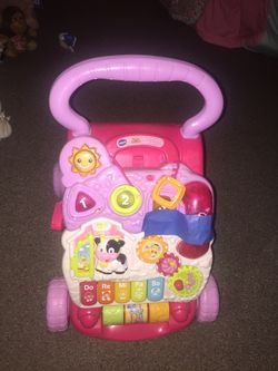 Pink toddler Walker