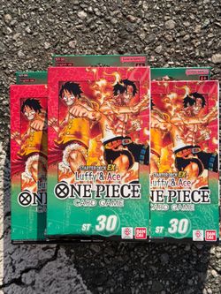 One Piece Card Game ST-30 Luffy & Ace Starter Deck EX (English) Sealed