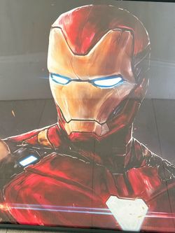 Marvel Iron Man Framed Wall Art – Large