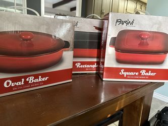 Square, Rectangle, And Oval Baking Dishes