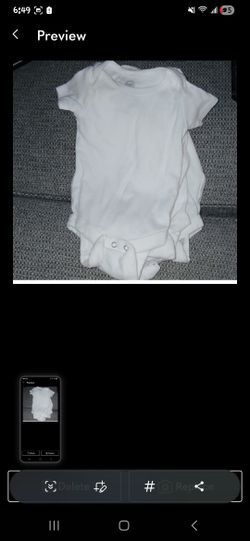 11 pcs Bundle Of Baby Onesies